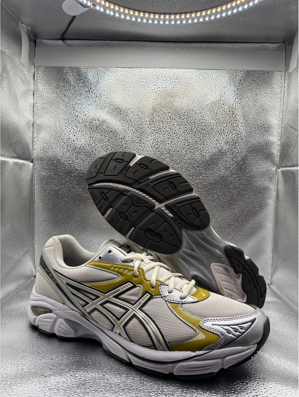 ASICS GT-2160 cream dark mustard